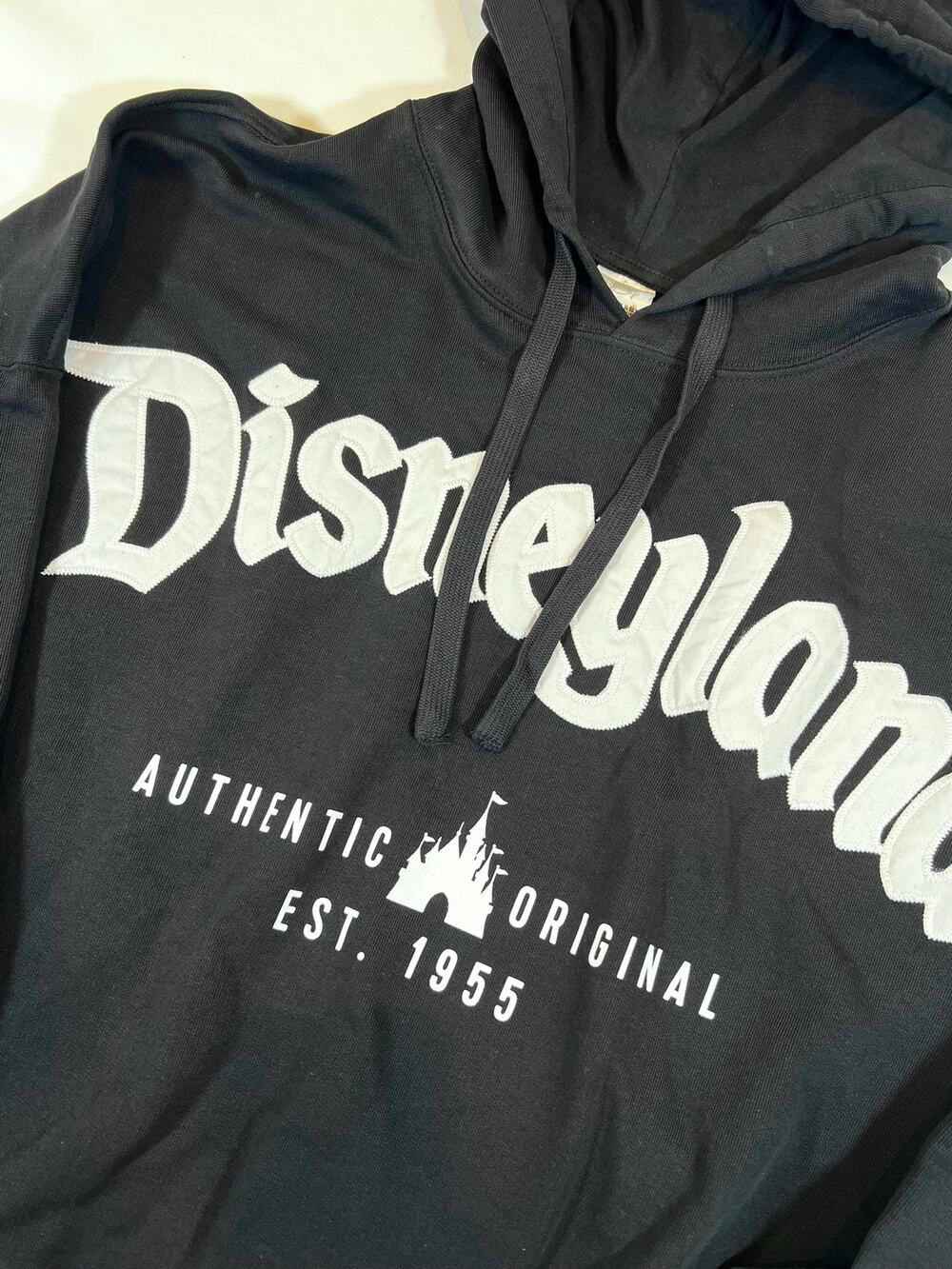 Disney Parks Disneyland Adult Black Pullover Hoodie - NWT - 2XL
